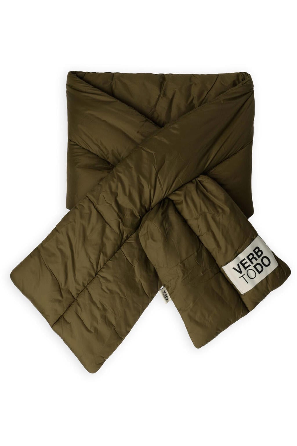 VTD Sjaals Puffer Green Groen - One size