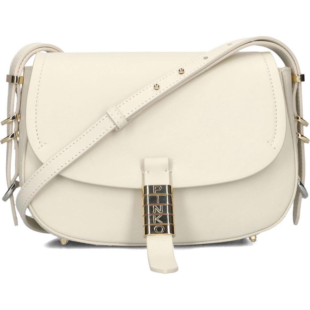Pinko Schoudertassen Saddle Mini Wit - One size