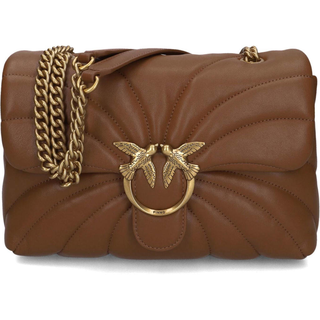 Pinko Schoudertassen Love Puff Classic Cognac - One size