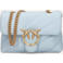 Pinko Schoudertassen Love Puff Mini Lichtblauw