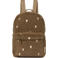 Studio Noos Rugtassen Teddy Hearts Midi Backpack Bruin - One size