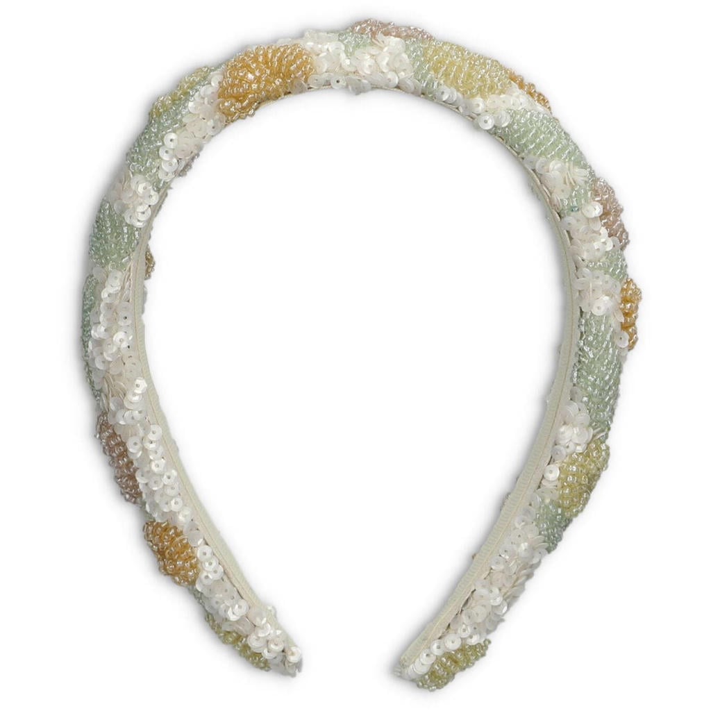 BECKSÖNDERGAARD Haaraccessoires Carna Wide Beaded Hairbrace Multi - One size