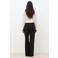Caroll straight leg broek - donkerbruin