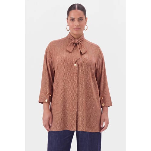 YOEK tuniek Plus donkerbruin