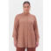 YOEK T-shirt Plus Size - donkerbruin
