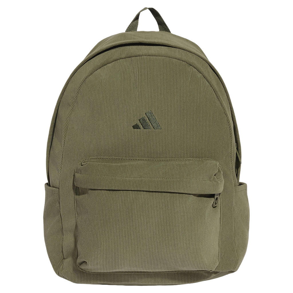 adidas Sportswear Essentials corduroy rugzak - olijfgroen
