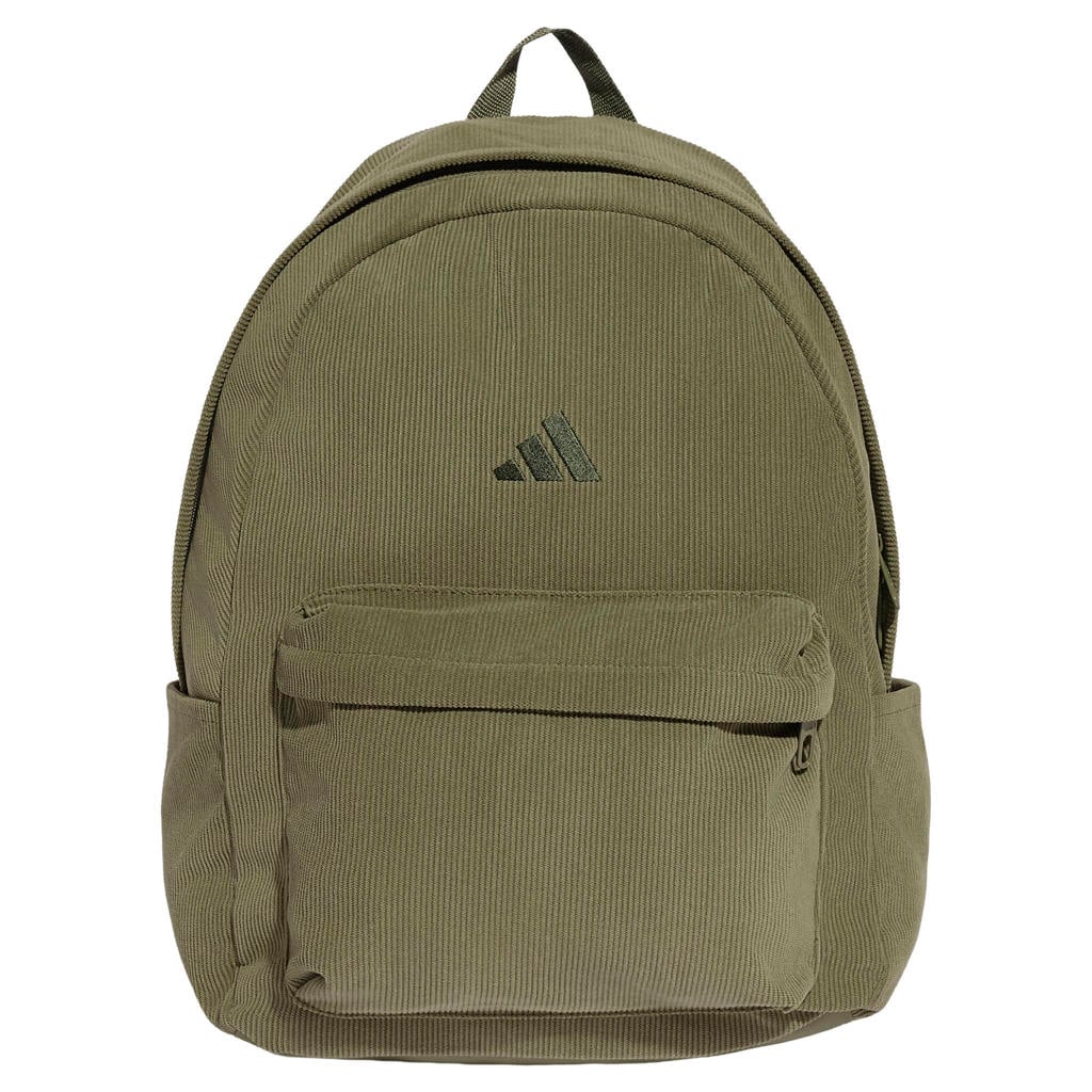 adidas Sportswear Essentials corduroy rugzak - olijfgroen