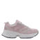 Mango Kids chunky suède sneakers - lichtroze
