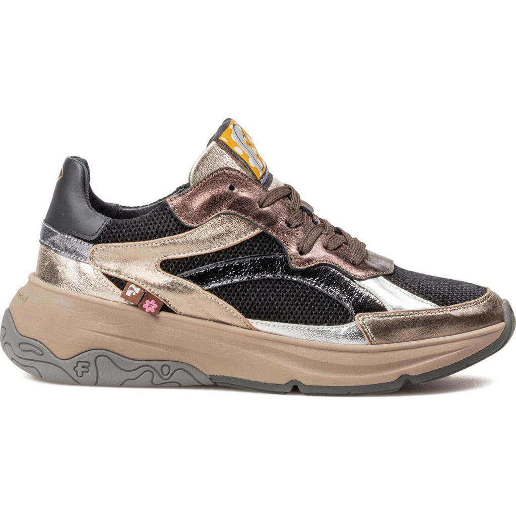 Floris van Bommel Sneakers Sfw-10141 Holli Bronskleurig