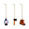 &k amsterdam ornament merry  (set van 3)