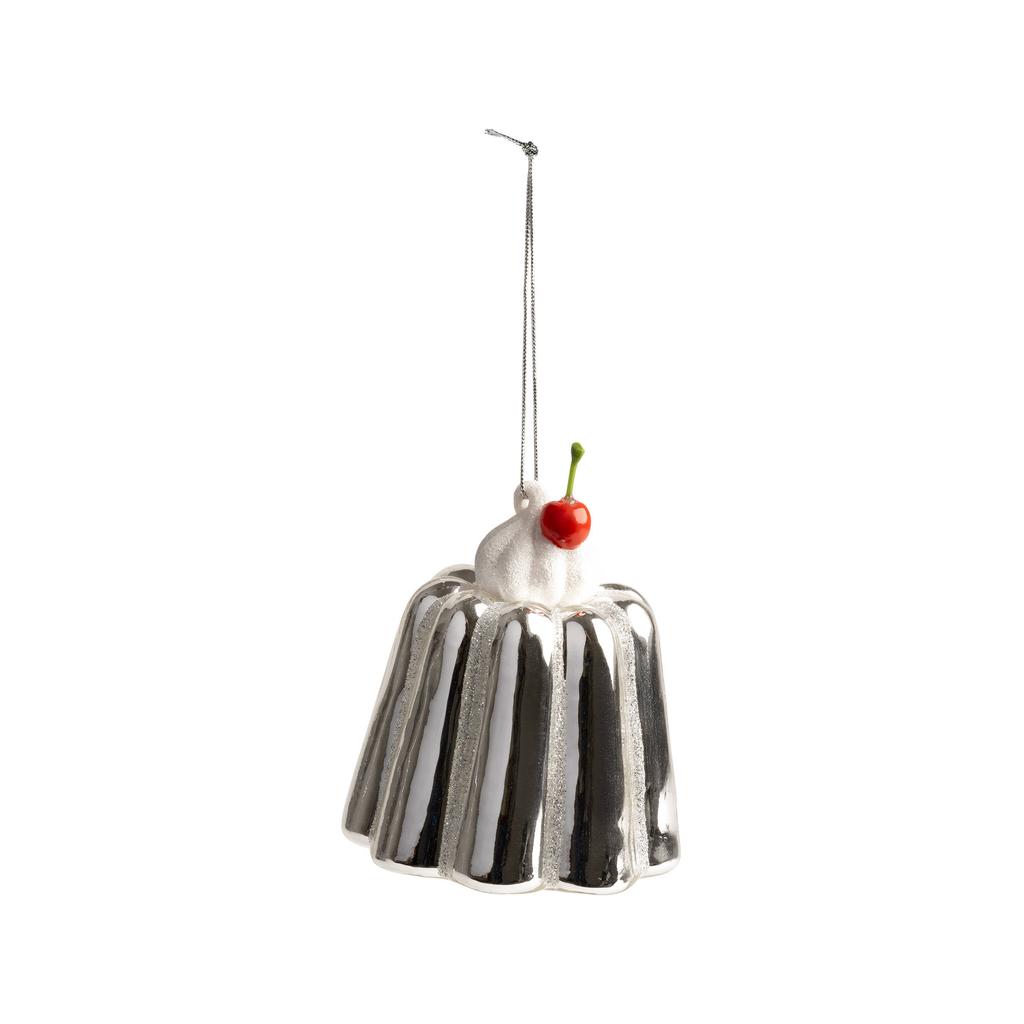 &k amsterdam ornament pudding zilver