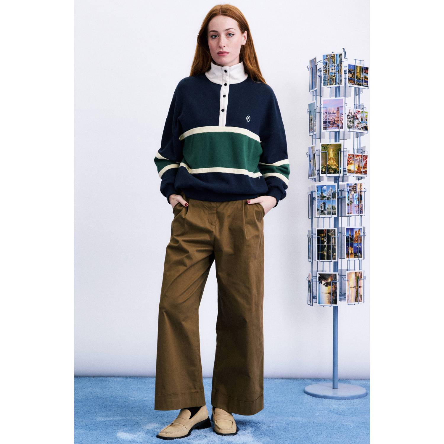 FRNCH top donkerblauw