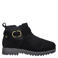 Skechers Arch Fit Marlie suède enkelboots met profielzool - zwart