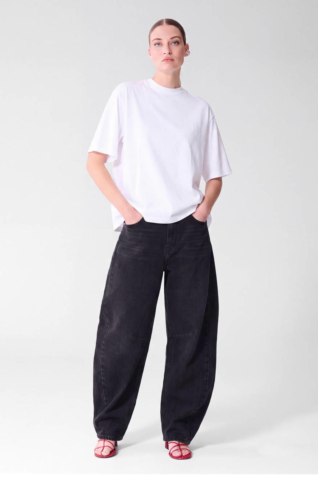 Shoeby barrel jeans - zwart