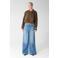 Shoeby wide leg jeans - medium blauw