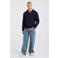 America Today regular fit gebreide trui - donkerblauw