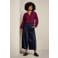 LOLALIZA blouse - donkerrood