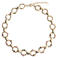 Mango schakelketting goudkleurig