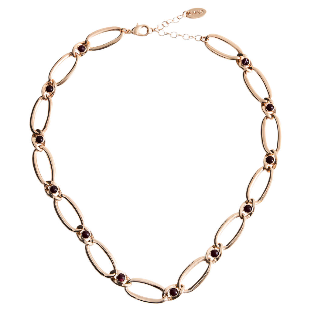 Mango ketting goudkleurig