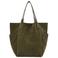 Mango suede shopper kaki