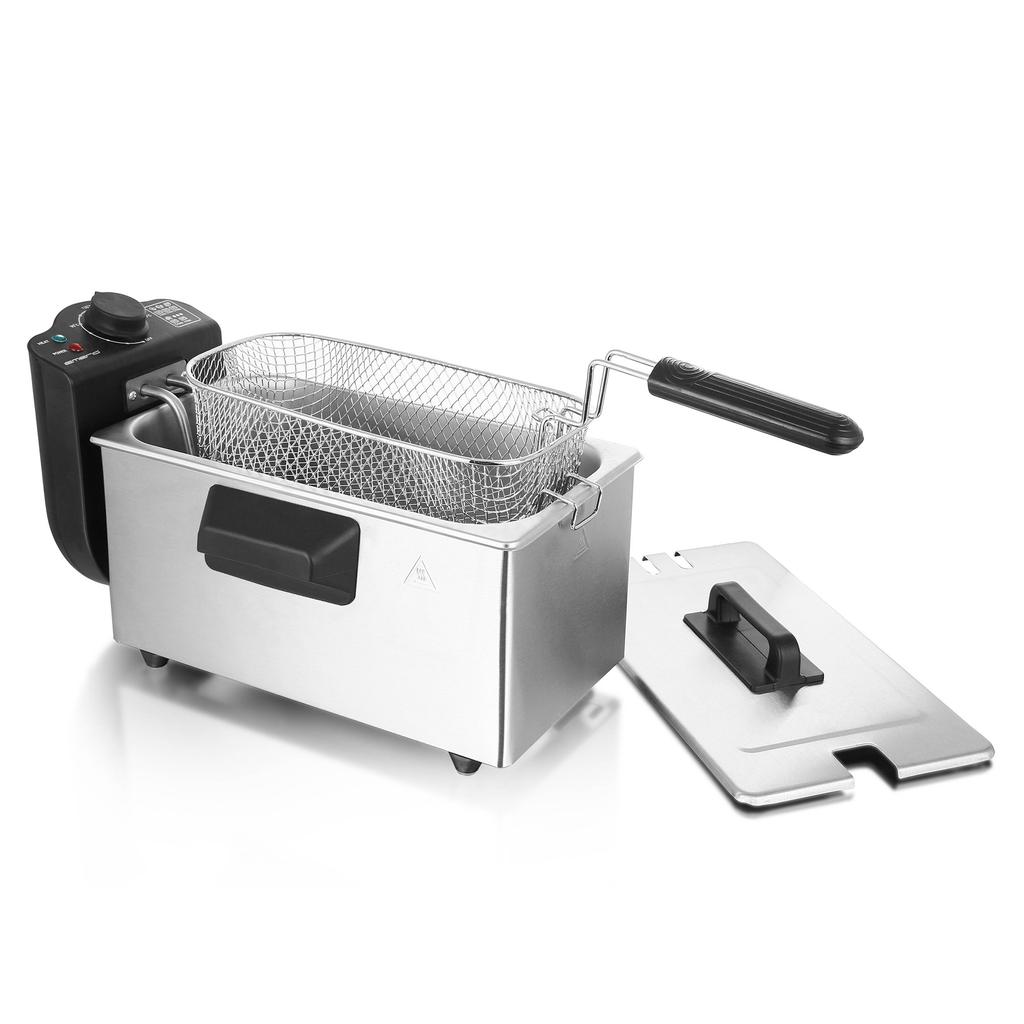 Emerio Deep Fryer – 3 L capaciteit – RVS bak