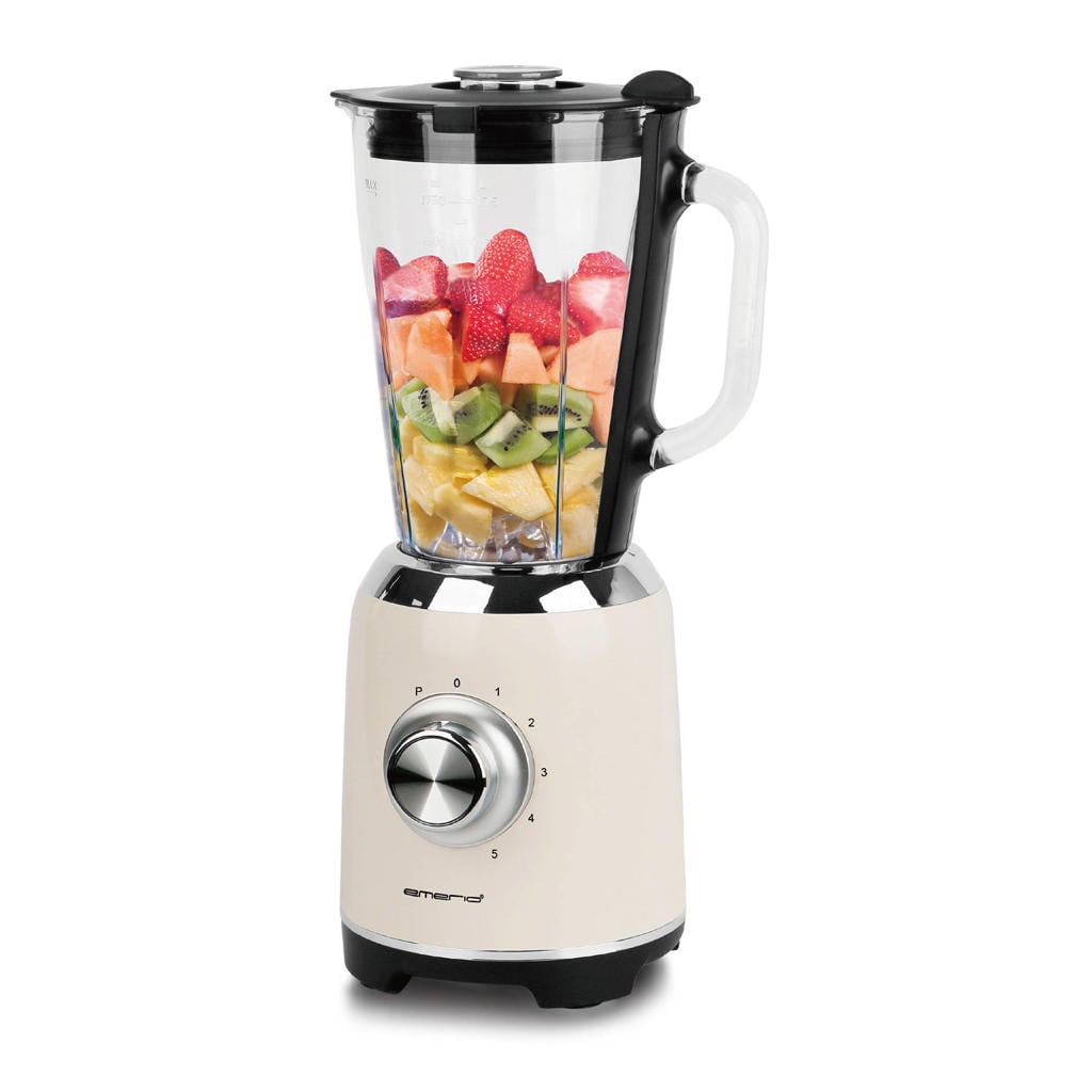 Emerio blender – 1,7 L – Waterniveau-indicator – 360° - snoerloos ontwerp