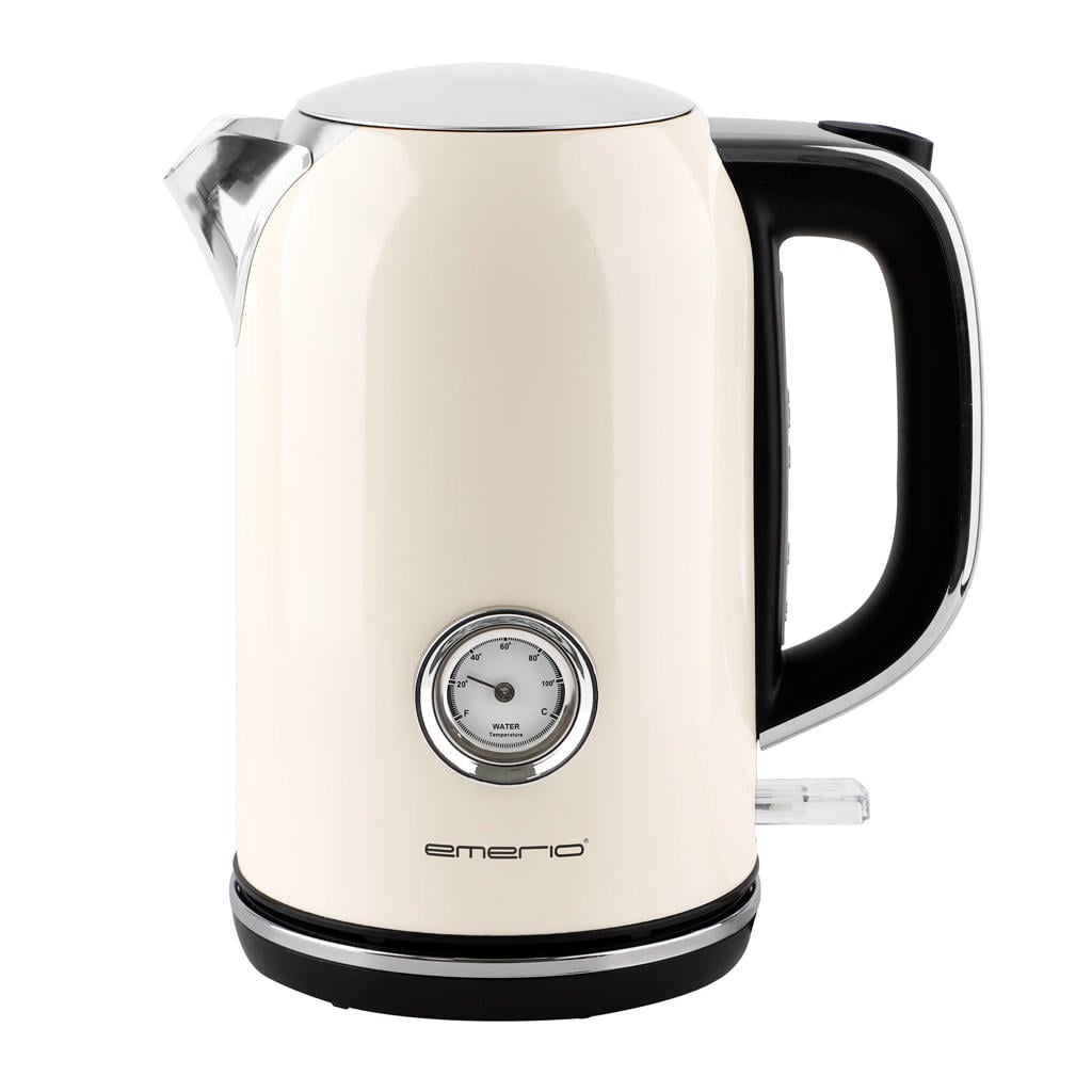 Emerio waterkoker – 1,7 L – Waterniveau-indicator – 360° - snoerloos ontwerp