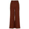 Freebird high waist wide leg broek - donkerrood