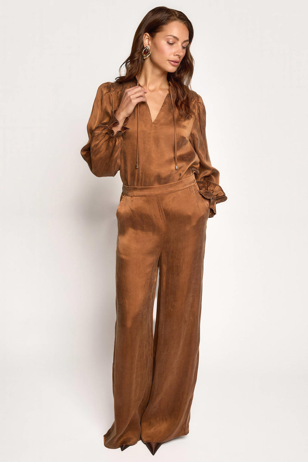 Freebird wide leg broek