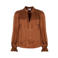 Freebird blouse - lichtbruin