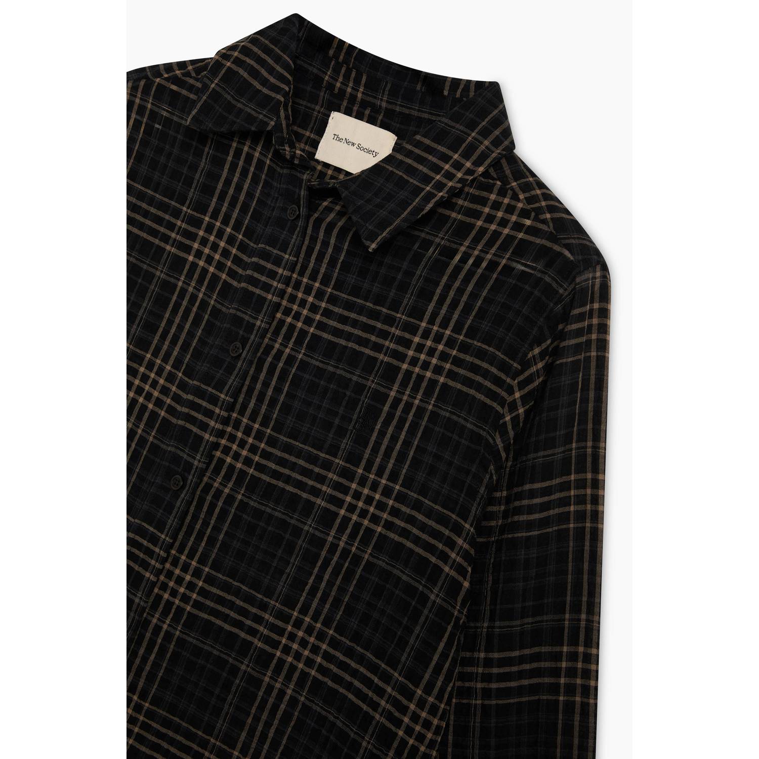 The New Society geruite top