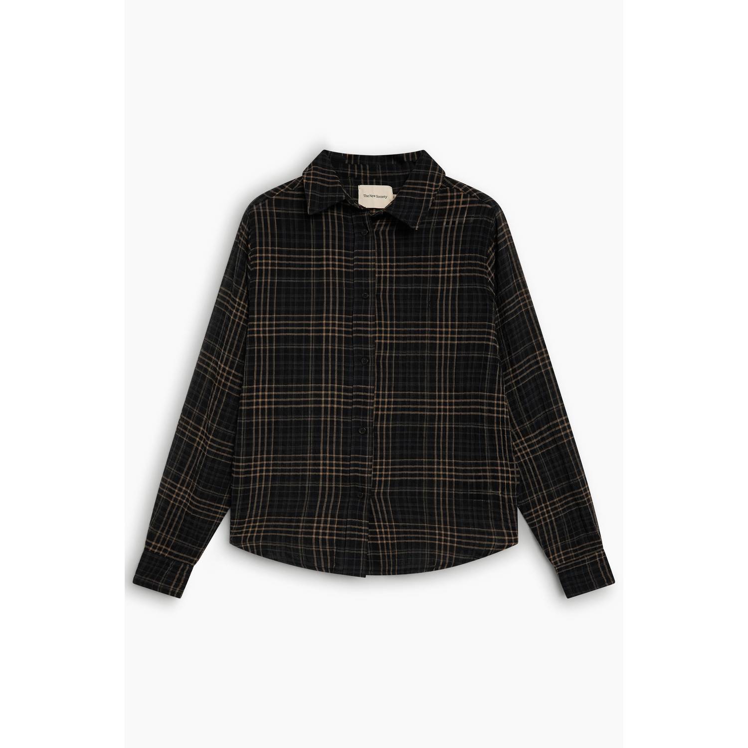 The New Society geruite top