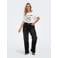 ONLY CARMAKOMA Plus Size wide leg jeans - black denim