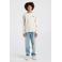 America Today sweater met backprint - beige