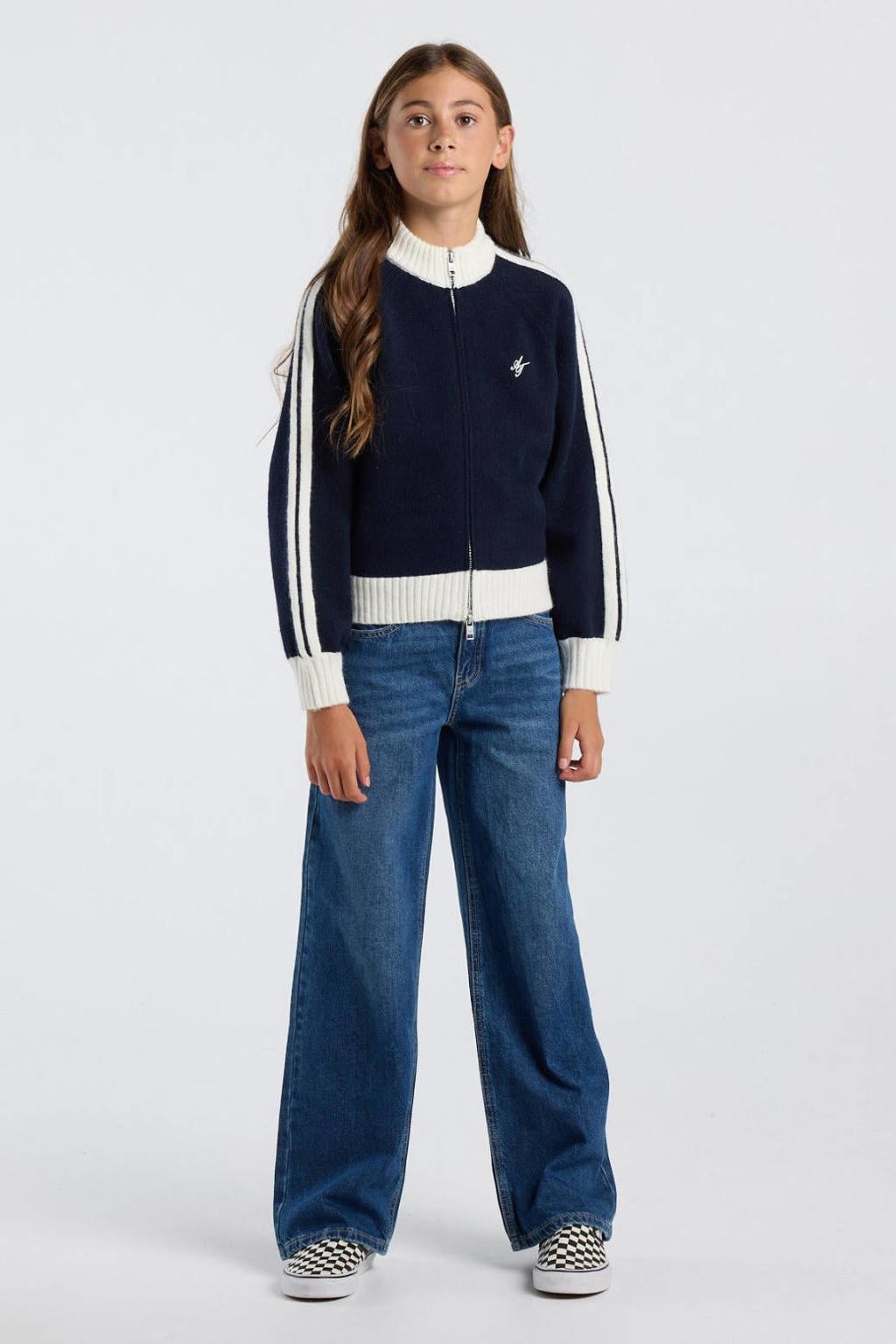 America Today wide leg jeans - dark blue denim