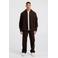 America Today corduroy regular fit overshirt - bruin