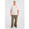 America Today relaxed fit T-shirt met backprint - beige
