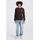 America Today sweater met backprint - bruin