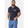 Jan Vanderstorm polo Plus Size - donkerblauw