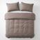 Dreamhouse katoenen lits-jumeaux dekbedovertrek 240x200 cm - taupe