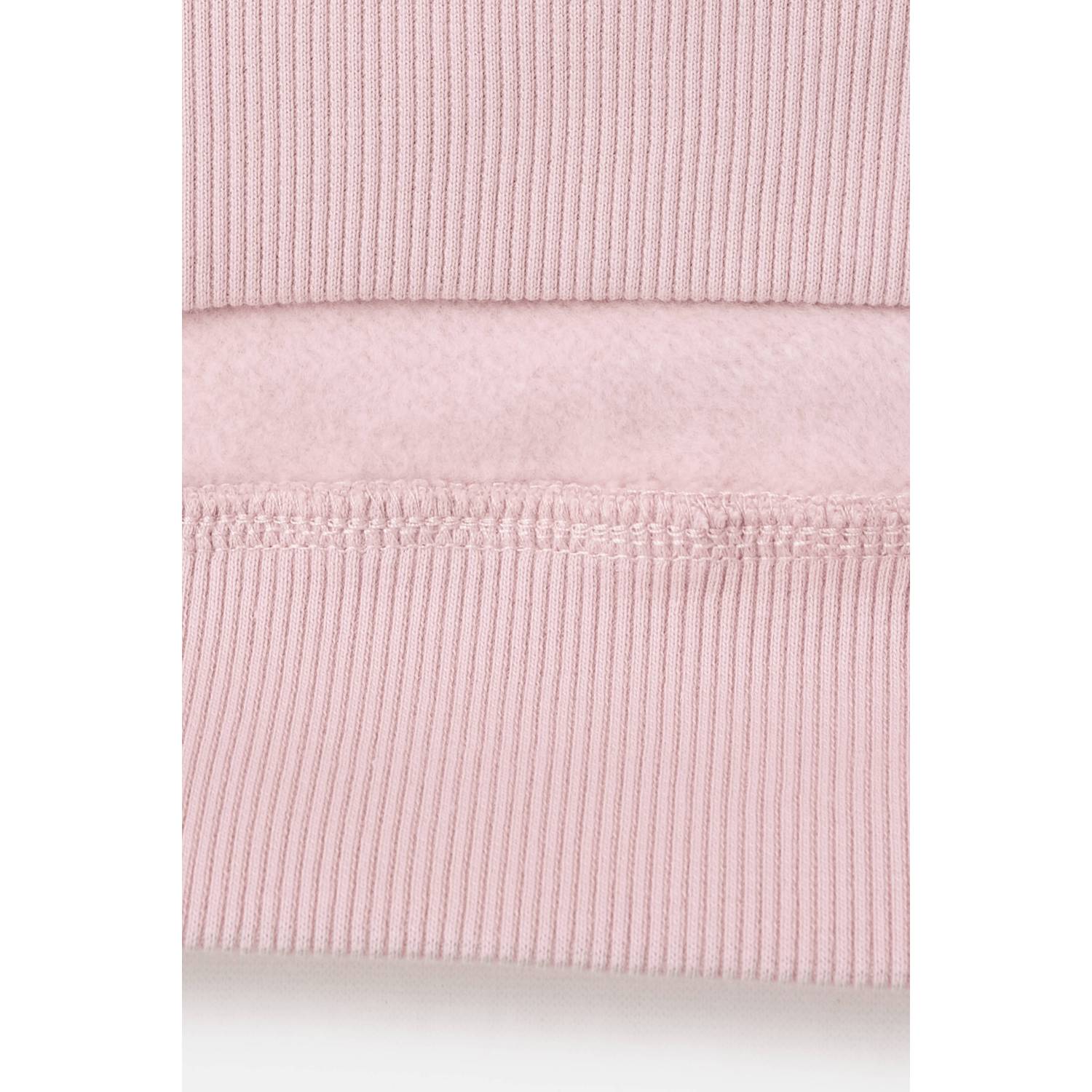 Mango Kids sweater met print lichtroze