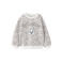 Mango Kids sweater met print - beige/bruin