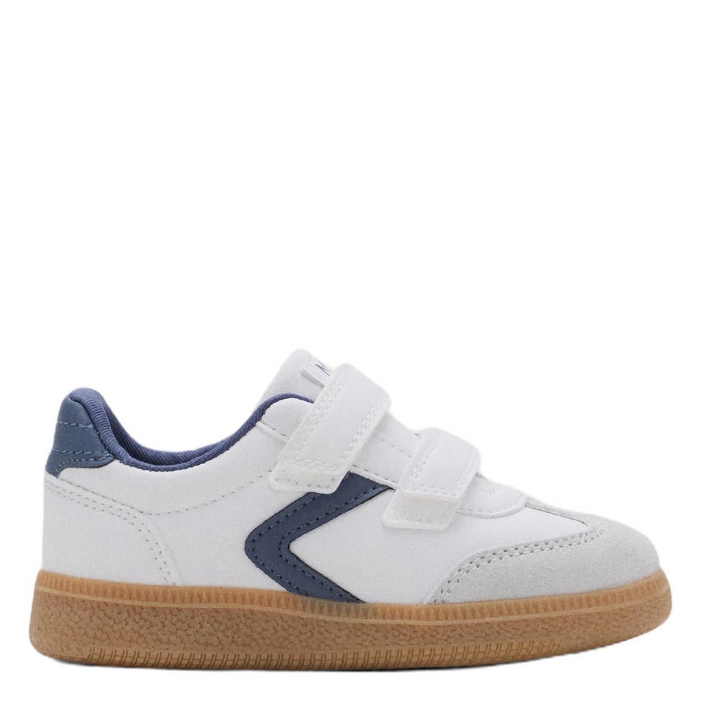 Witte jongens Mango Kids sneakers - van 80% polyurethaan, 20% bovine leather. voering: 100% polyester.inlegzooltje: 100% polyester. zool: 1 met klittenband