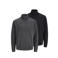 JACK & JONES ESSENTIALS regular fit gebreide coltrui - zwart/donkergrijs (set van 2)