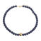By Jam Gioielli kralenketting donkerblauw
