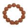 By Jam Gioielli armband met kralen bruin