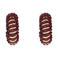 Candy Sweet Jewellery oorbellen donkerrood