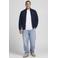JACK & JONES PLUS SIZE sweatvest - donkerblauw