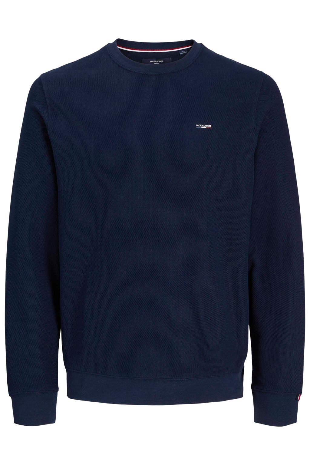 JACK & JONES PLUS SIZE regular fit sweater - donkerblauw