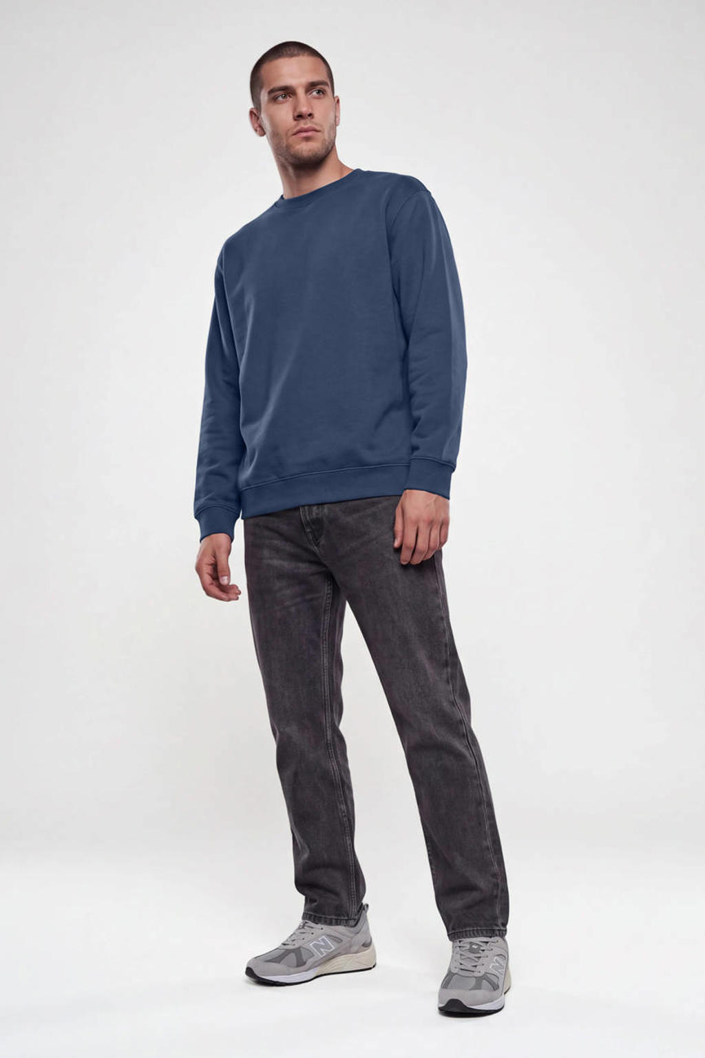 Shoeby relaxed fit sweater - donkerblauw